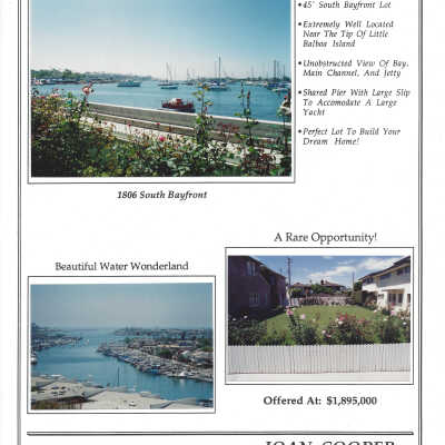 1806 South Bayfront. - Advertisement