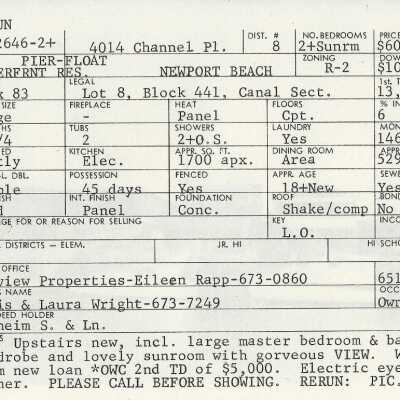 4014 Channel Place Info Card