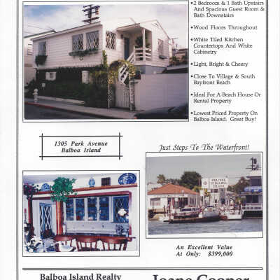 1305 Park Avenue - Advertisement