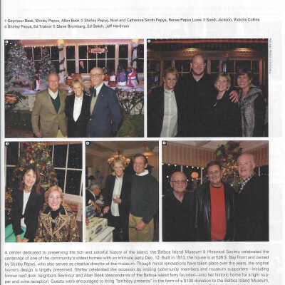 Newport Beach Magazine - 100th Birthday Party for the Pepys House.