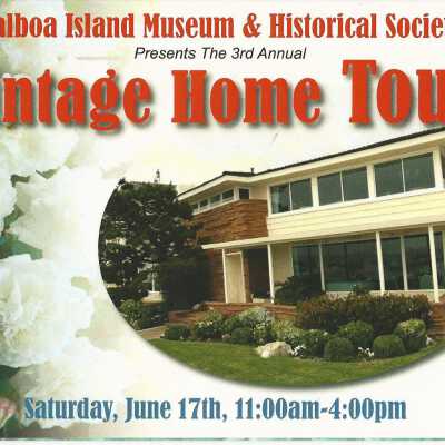 Vintage Home Tour Info Brochure