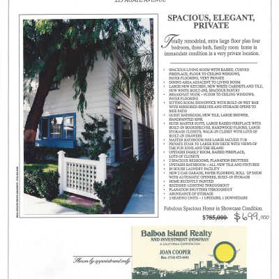 213 Agate Avenue - Advertisement