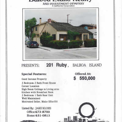 201 Ruby Avenue - Real Estate Brochure