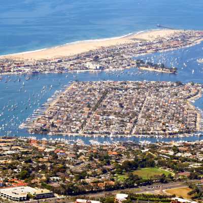 Aerial Photo of Balboa Island