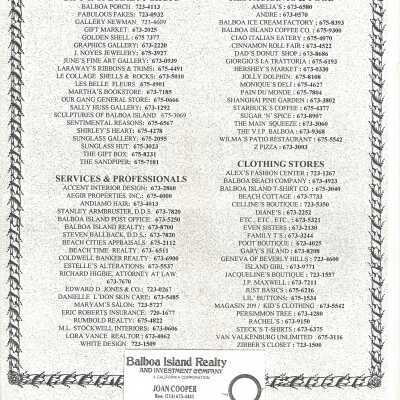Marine Avenue Business Directory