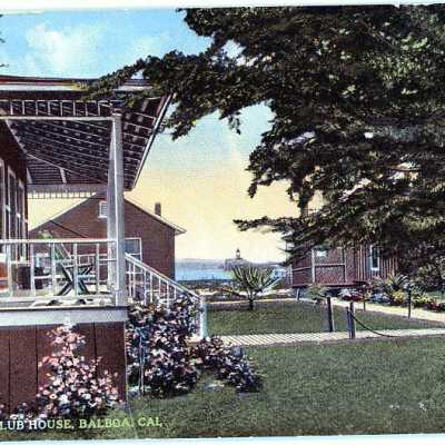 Bay Island Club House, Balboa, Cal.