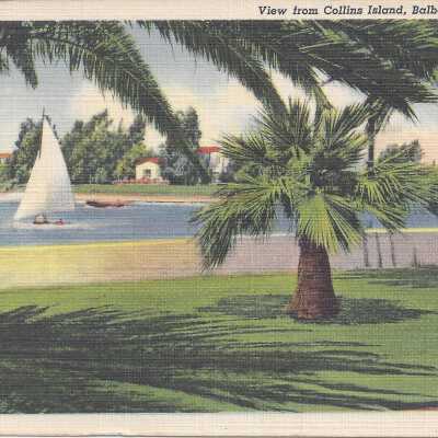 Postcard with a View from Collins Castle