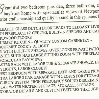 House Advertisement