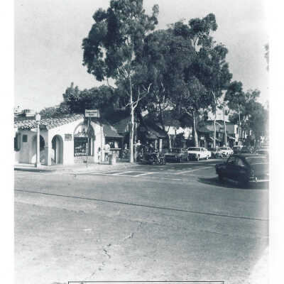 Intersection of Marine Avenue and Park Avenue, 1981