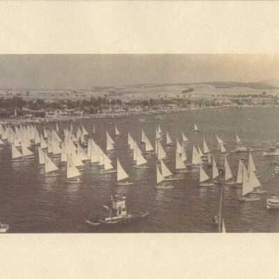 Snowbirds in the Newport Harbor