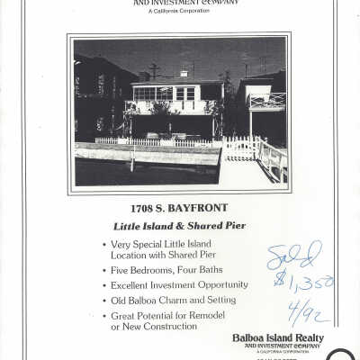 1708 South Bayfront - Advertisement