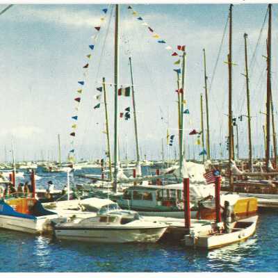 Reviewing yachts at Ensanada Yacht Club