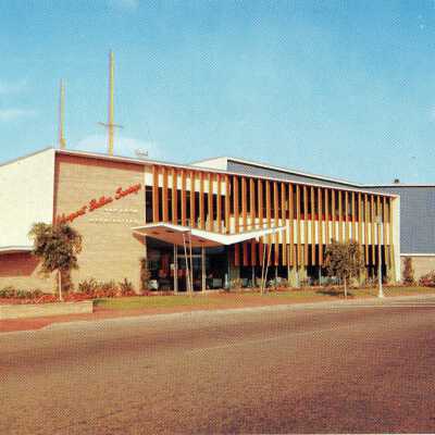 Newport Balboa Savings Building Postcard