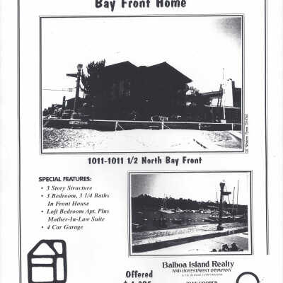 1011 North Bayfront - Advertisement