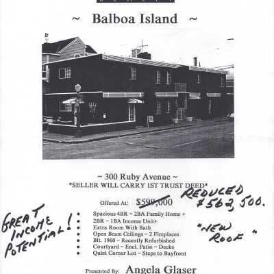 300 Ruby Avenue - Advertisement