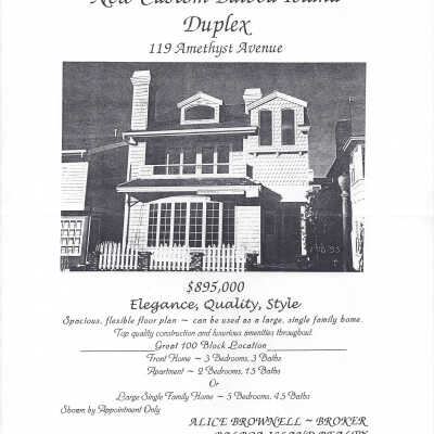 119 Amethyst Avenue - Advertisement