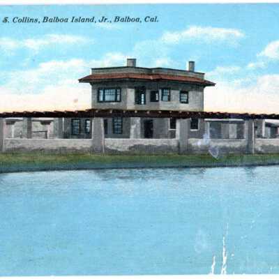 Residence of W. S. Collins, Balboa Island, Jr., Balboa, Cal.