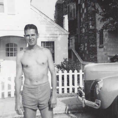 Emory Long - Swain House in the Back