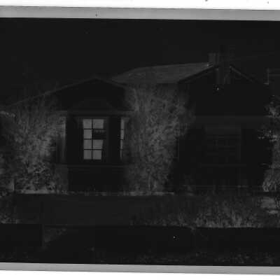 Truman Johnson house, July 1940: Origsize: 4.25 x 3 inches; Origformat: Negative; Resolution: 4x6, 300 d