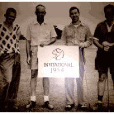Harold Caldwell Posed at SCCA Golf Tournament