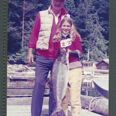 John Wayne and Grand Daughter