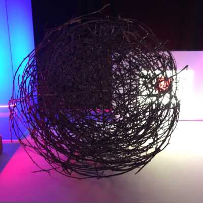 Untitled Ohashi (tumbleweed sphere)