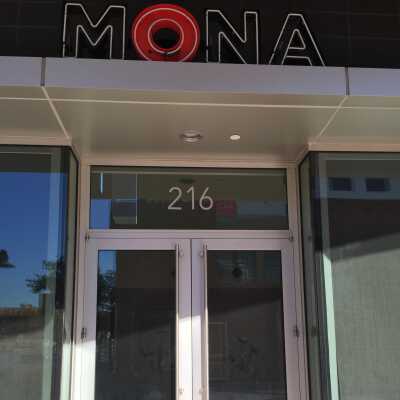 MONA Glendale Exterior Signage