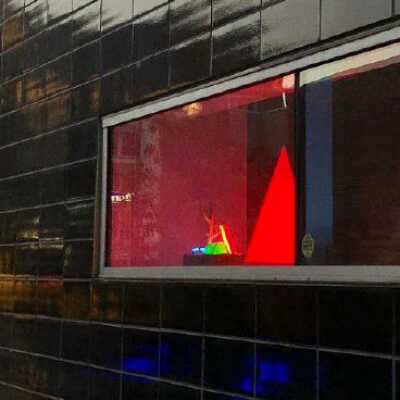 Untitled Ohashi (red cone)