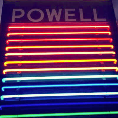 Sample Neon Tube Wall Display (Powell)