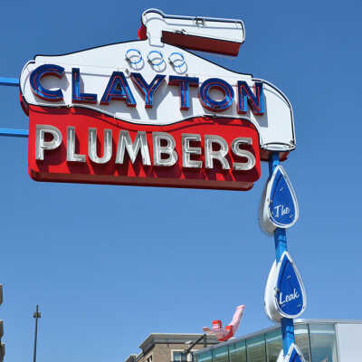 Clayton Plumbers (replica)