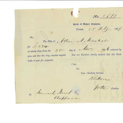 Letter and Cover
