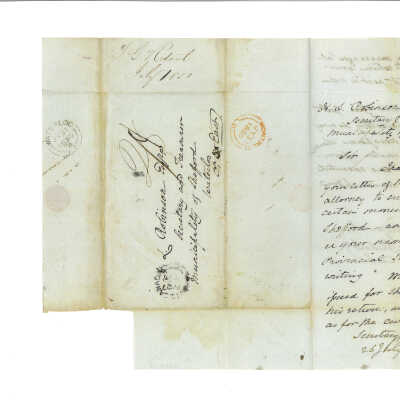 Letter and Cover
