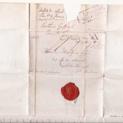 Letter and Cover