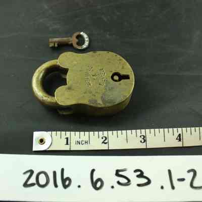 Padlock and Key