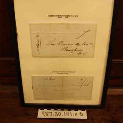 Letter and Cover