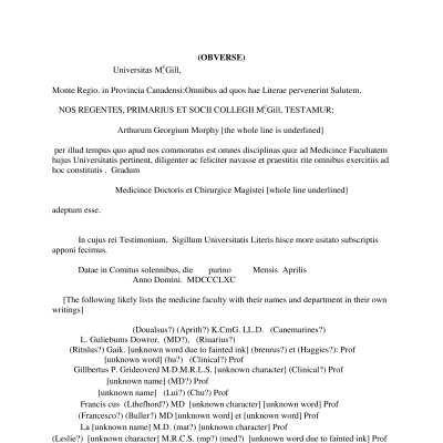 Transcription