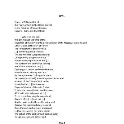 Transcription