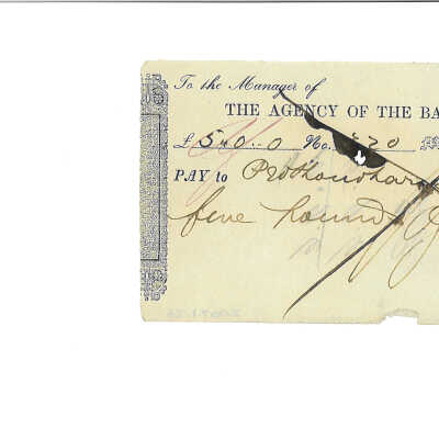 Cheque