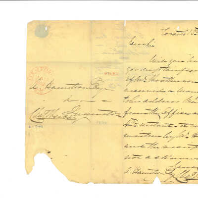 Cover and Letter
