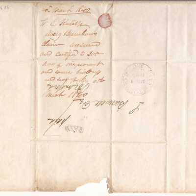 Letter and Cover