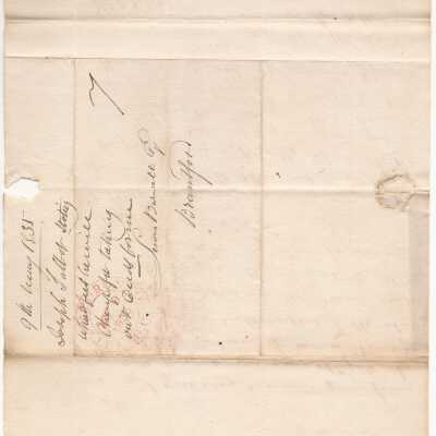 Letter and Cover