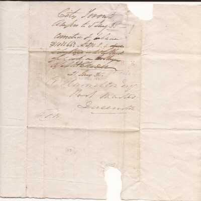 Letter and Cover
