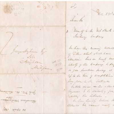 Letter and Cover