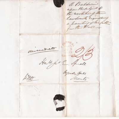 Letter and Cover