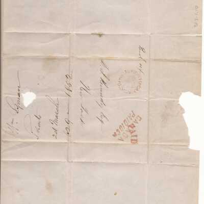 Letter and Cover