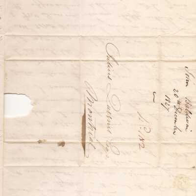 Letter and Cover