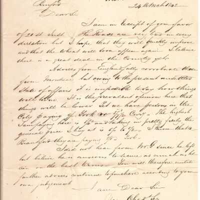 Letter and Cover