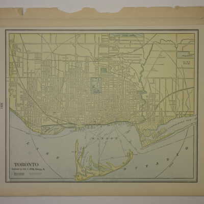 Lithograph Map