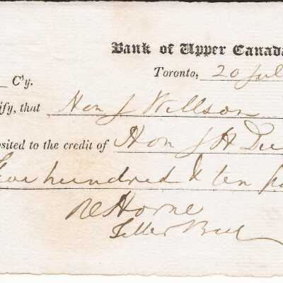 Deposit Slip