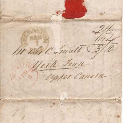 Letter and Cover
